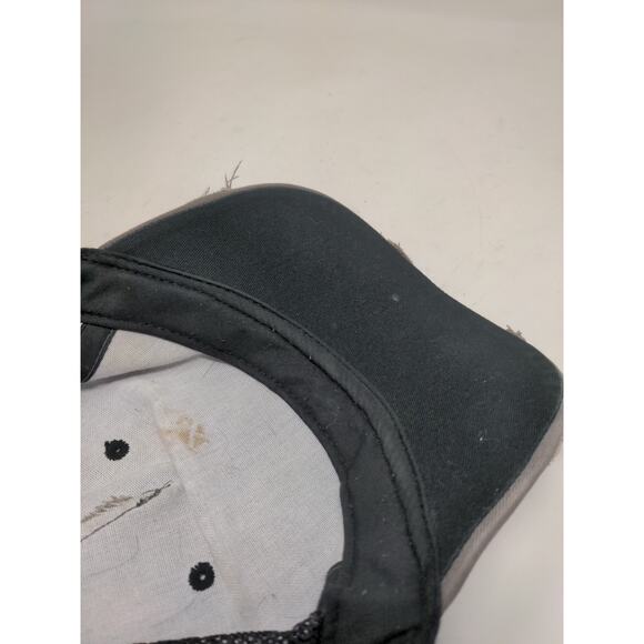 Cedar Fair Kings Island Banshee Rollercoaster Meshback Snapback Hat Distressed - Picture 11 of 11